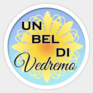 Un bel dì, vedremo Sticker